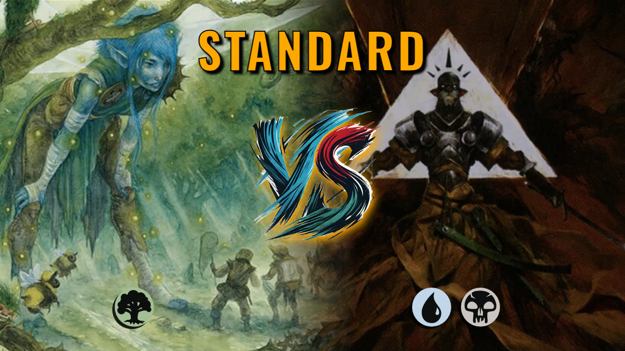 Watch MTG Arena Standard Video - Mono Green Aggro by utku VS Dimir Midrange by MintOlive - b0428f