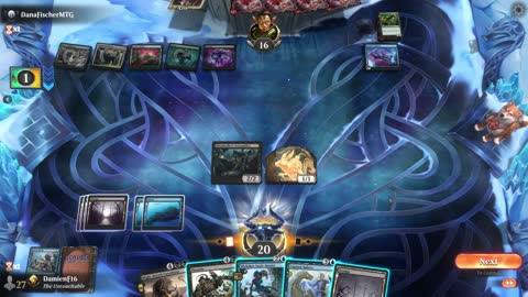 Watch MTG Arena Video Replay - Dimir Midrange by DamienF16 VS Sultai Midrange by DanaFischerMTG - Premier Draft