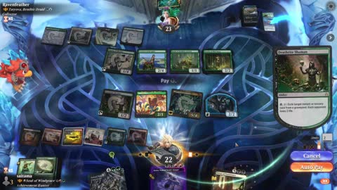 Watch MTG Arena Video Replay - A-Soul of Windgrace by saitama VS Tatyova, Benthic Druid by Ravenfeather - Historic Brawl