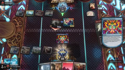 Watch MTG Arena Video Replay - Jeskai Control by DamienF16 VS Izzet Midrange by Samshot - Traditional Standard Ranked