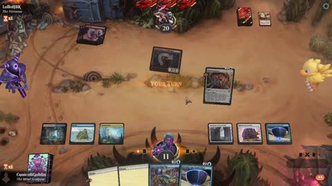 Watch MTG Arena Video Replay - Azorius Midrange by CunicoliGoblin VS Mono Red Aggro by LolloHBK - Standard Event