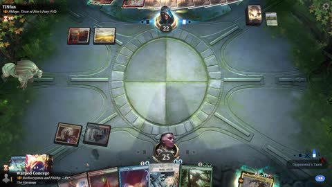 Watch MTG Arena Video Replay - Borborygmos and Fblthp by Warped Concept VS Phlage, Titan of Fire's Fury by TINfan - Historic Brawl