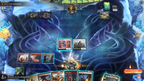 Watch MTG Arena Video Replay - Kellan, the Fae-Blooded // Birthright Boon by saitama VS Liliana of the Dark Realms by Overflow - Historic Brawl