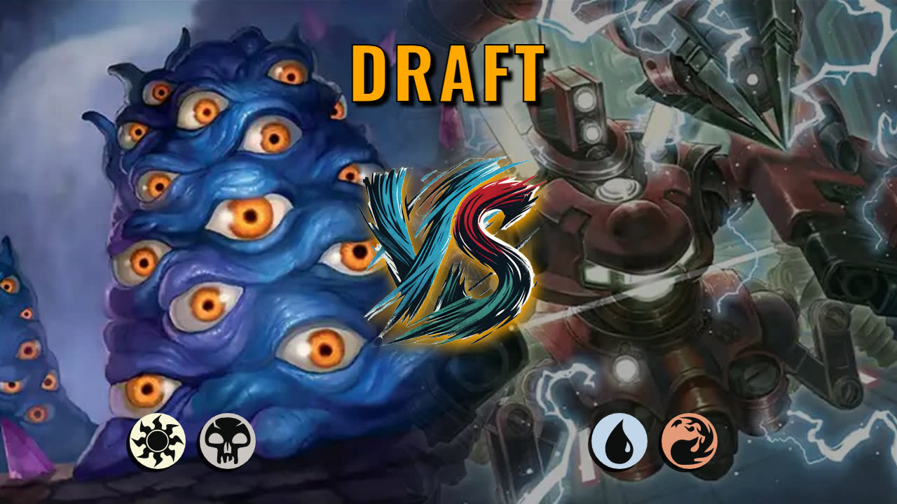 Watch MTG Arena Draft Video - Orzhov Midrange by DamienF16 VS Izzet Aggro by TomHimself - 87683e