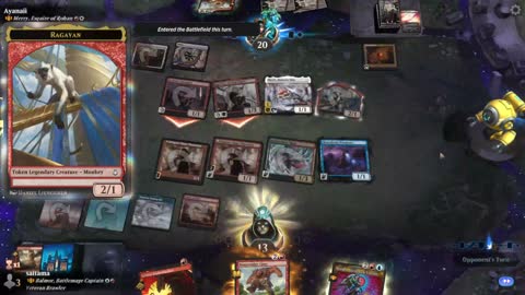 Watch MTG Arena Video Replay - Balmor, Battlemage Captain by saitama VS Merry, Esquire of Rohan by Ayanaii - Historic Brawl
