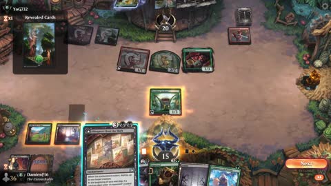 Watch MTG Arena Video Replay - Golgari Midrange by DamienF16 VS Gruul Aggro by YoG732 - Premier Draft