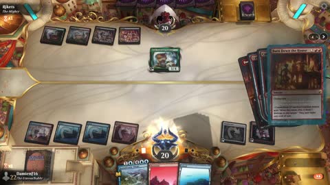 Watch MTG Arena Video Replay - Izzet Control by DamienF16 VS Jund Midrange by Rikets - Chromatic Cube Draft