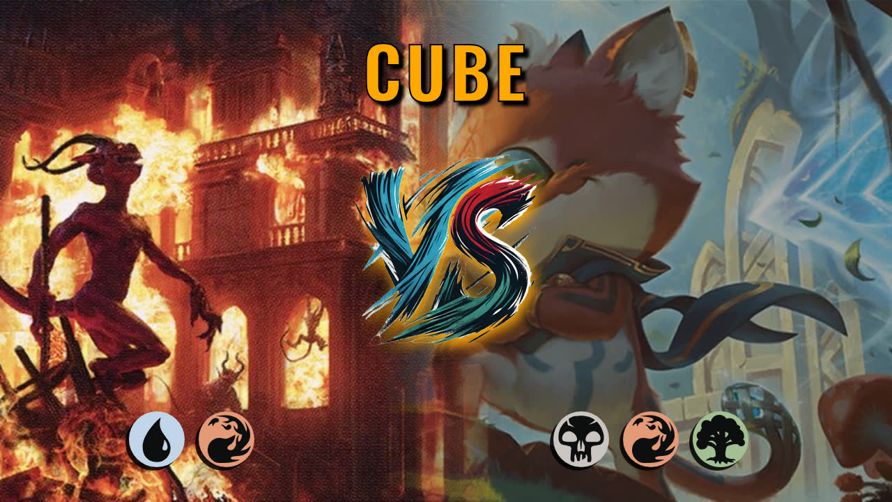 Watch MTG Arena Cube Video - Izzet Control by DamienF16 VS Jund Midrange by Rikets - 8d0184
