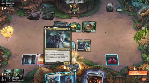 Watch MTG Arena Video Replay - Esper Midrange by saitama VS Gruul Midrange by Vambelte - Premier Draft