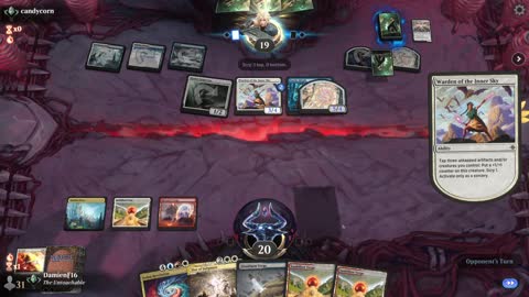 Watch MTG Arena Video Replay - Jeskai Control by DamienF16 VS Azorius Aggro by candycorn - Traditional Standard Ranked