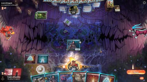 Watch MTG Arena Video Replay - Izzet Control by CunicoliGoblin VS Golgari Midrange by waterdragon - Alchemy Event