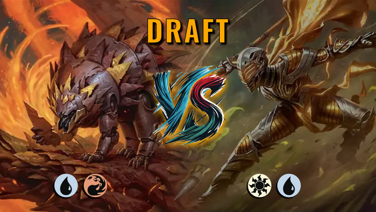 Watch MTG Arena Draft Video - Izzet Midrange by DamienF16 VS Azorius Midrange by VJGodlyBang - 497179