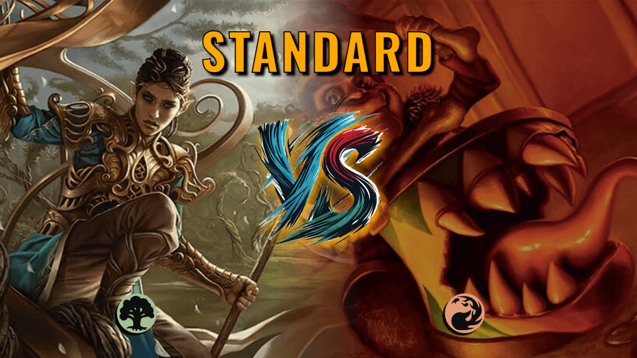 Watch MTG Arena Standard Video - Mono Green Midrange by CunicoliGoblin VS Mono Red Aggro by Schne - 0bdbe4