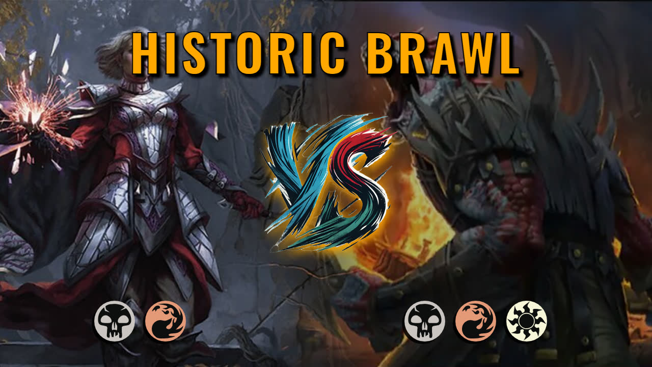 Watch MTG Arena Historic Brawl Video - Rowan, Scion of War by saitama VS Tsagan, Raider Warlord by Ultrajudge - 007c06