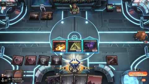 Watch MTG Arena Video Replay - Rakdos Midrange by DamienF16 VS Rakdos Midrange by Yagsick - Premier Draft