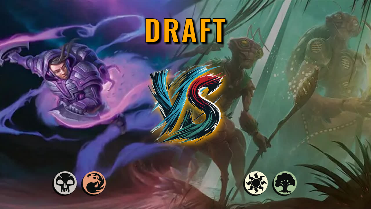 Watch MTG Arena Draft Video - Rakdos Midrange by DamienF16 VS Selesnya Midrange by HumanToken2204 - cda56e