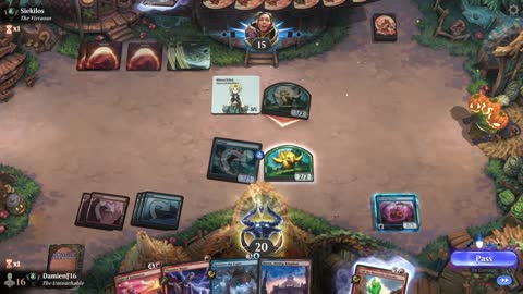 Watch MTG Arena Video Replay - Izzet Midrange by DamienF16 VS Gruul Midrange by Siekilos - Premier Draft