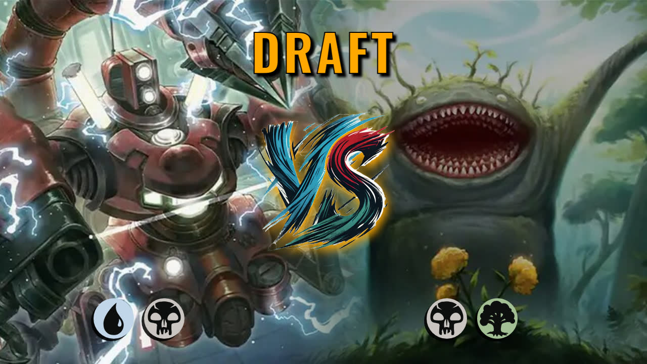 Watch MTG Arena Draft Video - Dimir Midrange by DamienF16 VS Golgari Midrange by ItzLangit - a26c28