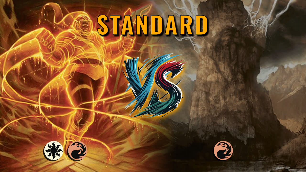 Watch MTG Arena Standard Video - Boros Aggro by DeadWeight VS Mono Red Aggro by Concorde_Fr - 26873f