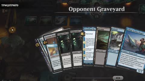 Watch MTG Arena Video Replay - Bant Midrange by HamHocks42 VS Dimir Midrange by TPMGDTPMPD - Standard Play