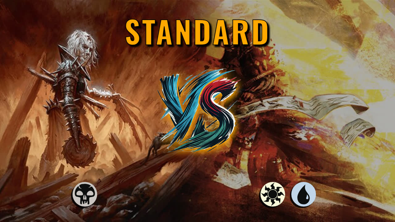 Watch MTG Arena Standard Video - Mono Black Midrange by Numbskull VS Azorius Midrange by dongas83ita_Twitch - dcd920