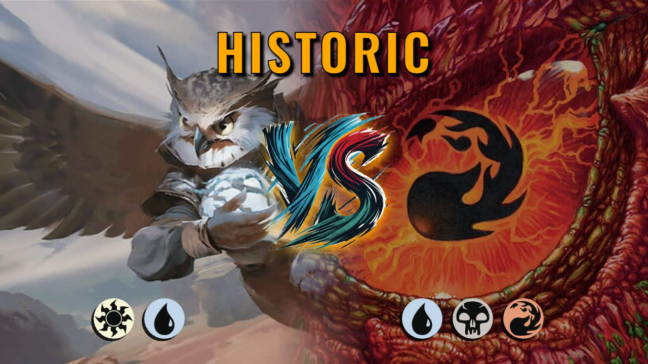 Watch MTG Arena Historic Video - Azorius Midrange by Hawk Atankewo VS Grixis Midrange by Ziniack - 8eeafc