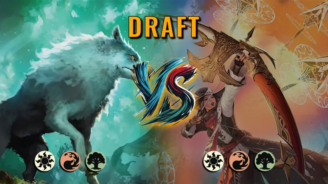 Watch MTG Arena Draft Video - Naya Aggro by saitama VS Naya Midrange by Kloshfordt - ff6d37