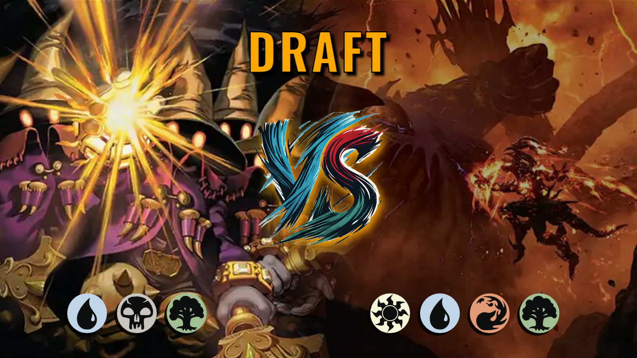 Watch MTG Arena Draft Video - Sultai Midrange by DamienF16 VS WURG Aggro by Nibbzy - 0cd8c3