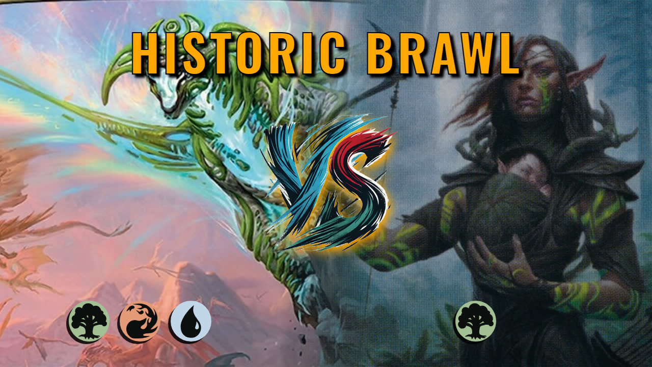 Watch MTG Arena Historic Brawl Video - Ureni of the Unwritten by saitama VS Marwyn, the Nurturer by Jefhty - 76744e