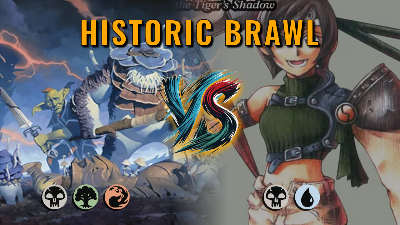 Watch MTG Arena Historic Brawl Video - Slimefoot and Squee by saitama VS Yuriko, the Tiger's Shadow by uesita - 473671