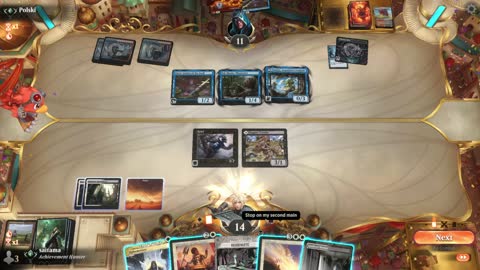 Watch MTG Arena Video Replay - Orzhov Midrange by saitama VS Izzet Midrange by Polski - Traditional Timeless Ranked