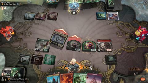 Watch MTG Arena Video Replay - Slimefoot and Squee by saitama VS Kefka, Court Mage by Anonyman41 - Historic Brawl
