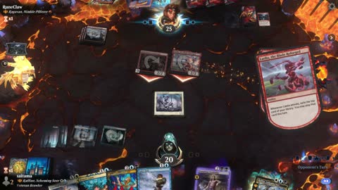 Watch MTG Arena Video Replay - Raffine, Scheming Seer by saitama VS Ragavan, Nimble Pilferer by RuneClaw - Historic Brawl