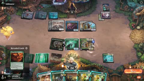 Watch MTG Arena Video Replay - Naya Midrange by saitama VS Azorius Midrange by fulkinator - Premier Draft
