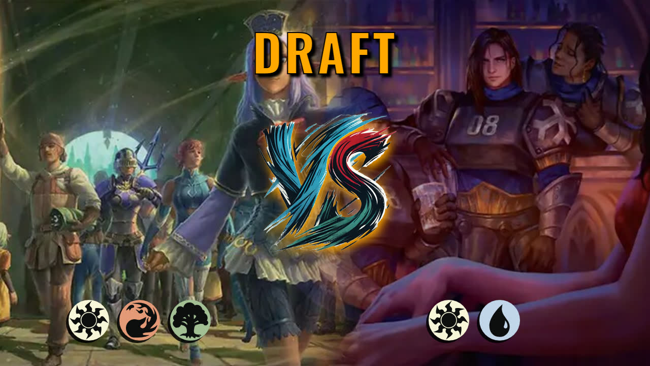 Watch MTG Arena Draft Video - Naya Midrange by saitama VS Azorius Midrange by fulkinator - b63807