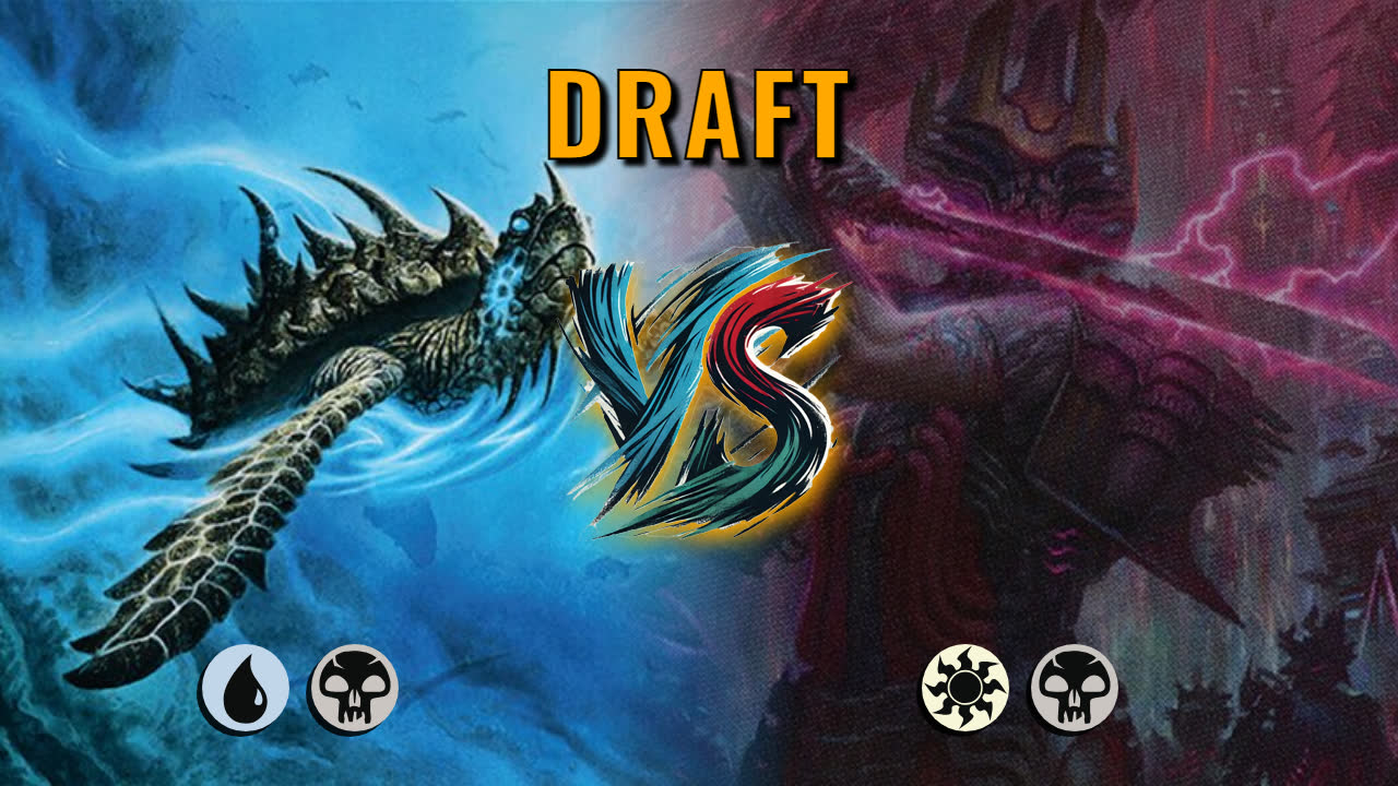 Watch MTG Arena Draft Video - Dimir Midrange by DamienF16 VS Orzhov Midrange by Cubed - 85d308