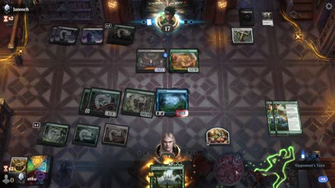Watch MTG Arena Video Replay - Simic Midrange by utku VS Golgari Midrange by Janosch - Standard Ranked
