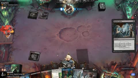 Watch MTG Arena Video Replay - Terra, Magical Adept by saitama VS Grist, Voracious Larva by JorgeLitw - Historic Brawl
