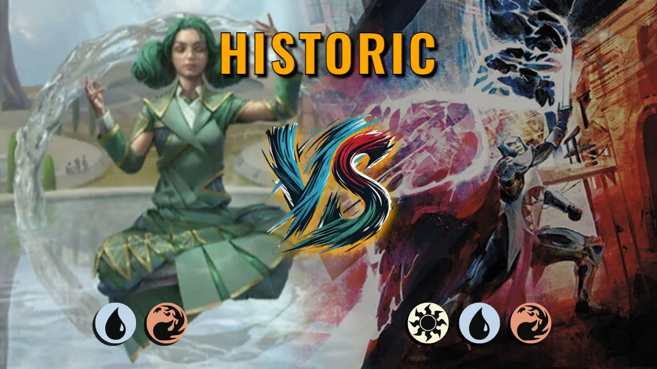Watch MTG Arena Historic Video - Izzet Aggro by Multikuneru VS Jeskai Midrange by Snabelsatan - 744f61