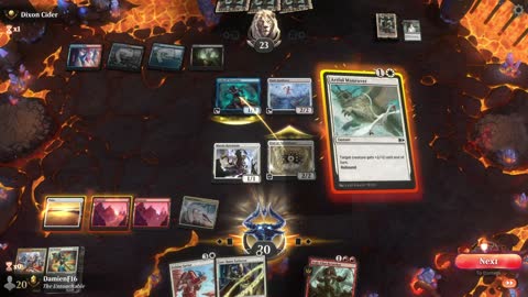 Watch MTG Arena Video Replay - Boros Midrange by DamienF16 VS Grixis Midrange by Dixon Cider - Premier Draft
