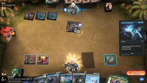 Watch MTG Arena Video Replay - Breya, Etherium Shaper by saitama VS Vivi Ornitier by Grak - Historic Brawl