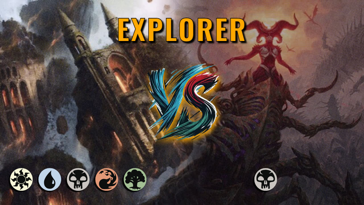 Watch MTG Arena Pioneer Video - 5 Color Midrange by HamHocks42 VS Mono Black Midrange by jarvismoonbeam - 96af7d