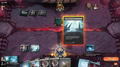 Watch MTG Arena Video Replay - Azorius Midrange by DamienF16 VS Esper Midrange by biz - Standard Traditional Ranked