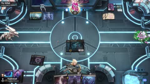 Watch MTG Arena Video Replay - Mono Black Aggro by Numbskull VS 5 Color Aggro by The Killah - Prerelease Standard Bo1 EOE