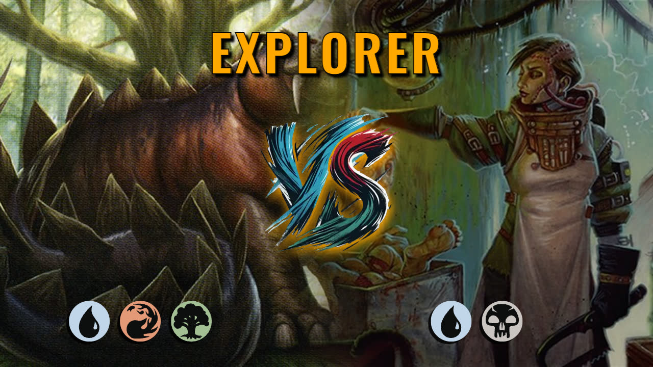Watch MTG Arena Explorer Video - Temur Midrange by HamHocksMTG VS Dimir Midrange by LevDevMTG - 647054