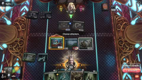 Watch MTG Arena Video Replay - Simic Midrange by utku VS Mono Black Midrange by BigWo - Standard Ranked