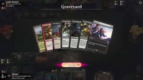 Watch MTG Arena Video Replay - Celes, Rune Knight by saitama VS Wrenn and Six by Cookie Monster - Historic Brawl
