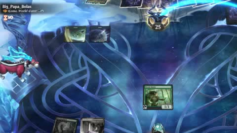 Watch MTG Arena Video Replay - Thalia and The Gitrog Monster by saitama VS Koma, World-Eater by Big_Papa_Bolas - Historic Brawl