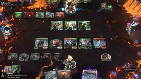 Watch MTG Arena Video Replay - Slimefoot and Squee by saitama VS Etali, Primal Conqueror by Boltmeister - Historic Brawl