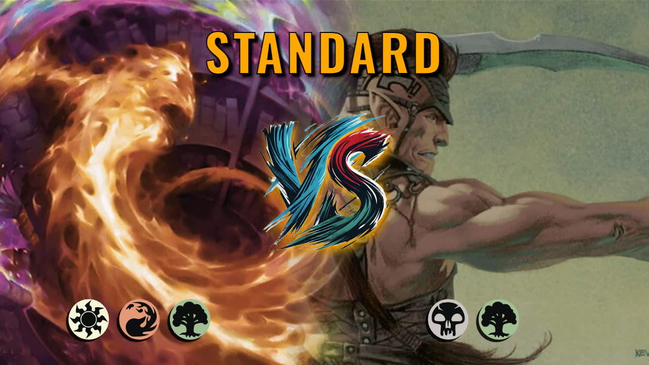 Watch MTG Arena Standard Video - Naya Midrange by DamienF16 VS Golgari Midrange by Draken - fdf78a